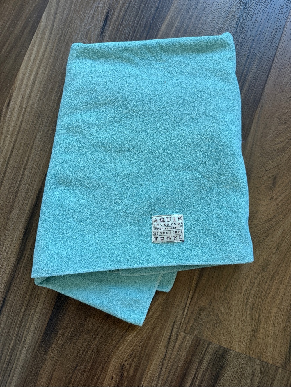 Aquis Aqua Microfiber Hair Towel - Aqua